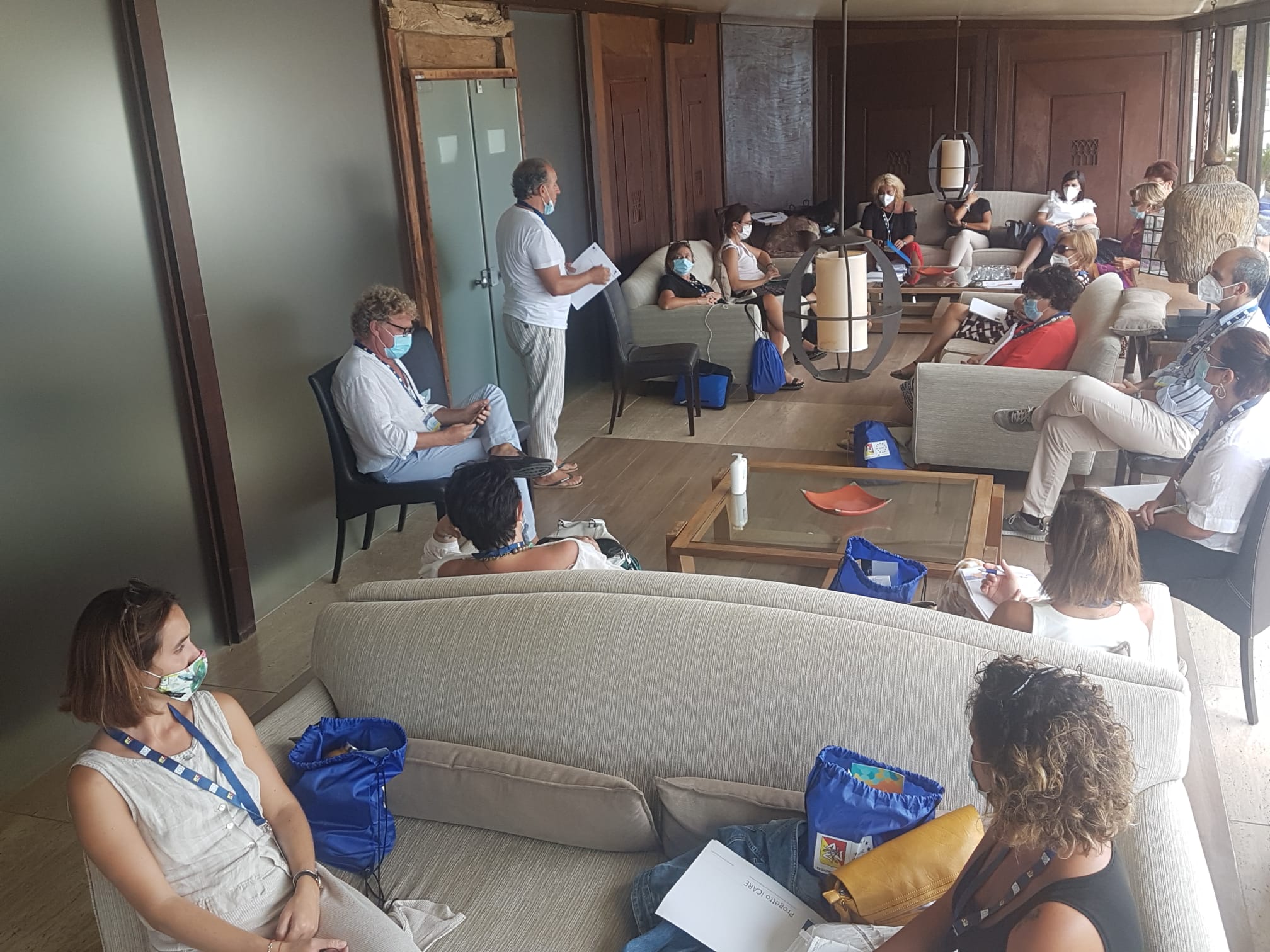 Un momento del workshop